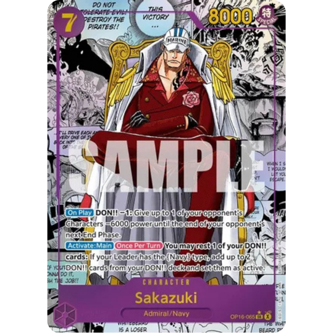 Sakazuki (Manga) (OP16-065) - The Time of Battle Foil