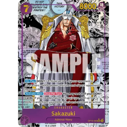 Sakazuki (Manga) (OP16-065) - The Time of Battle Foil