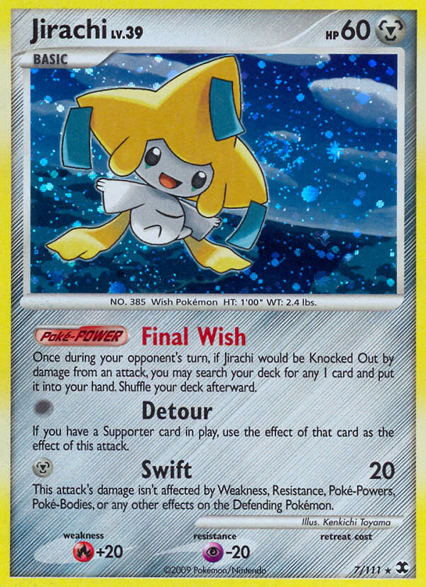 Jirachi  - Holofoil Rising Rivals - Holo Rare