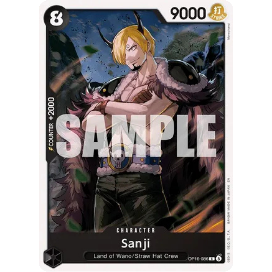 Sanji (OP16-086) - The Time of Battle