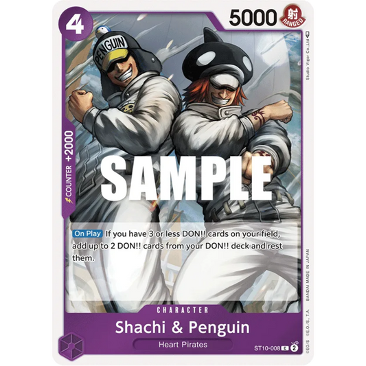 Shachi & Penguin (ST10-008) - Ultra Deck: The Three Captains Foil