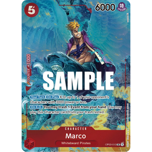 Marco (Alternate Art) (OP03-013) - Pillars of Strength Foil