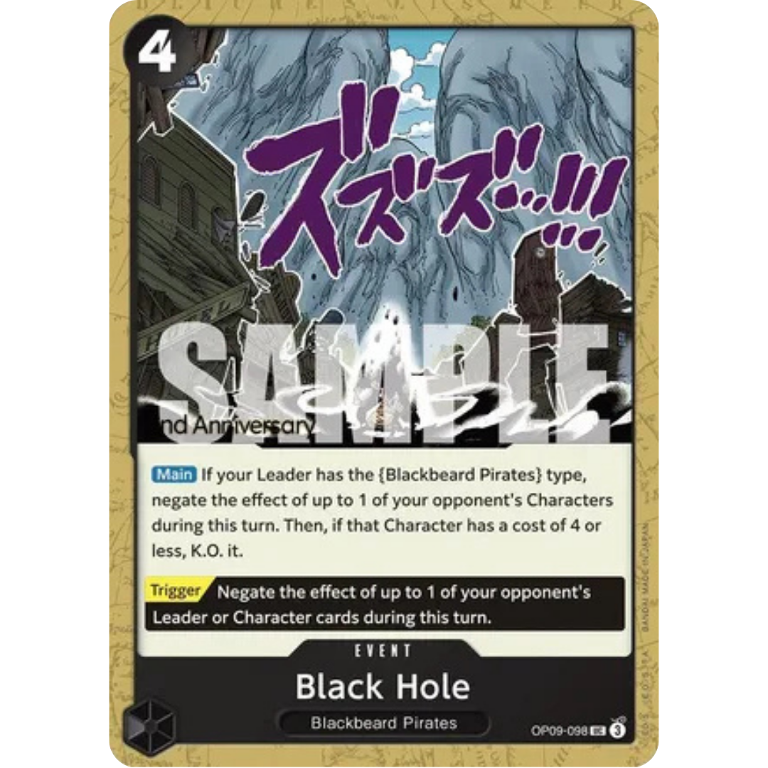 Black Hole (OP09-098) - Emperors in the New World: 2nd Anniversary Tournament Cards
