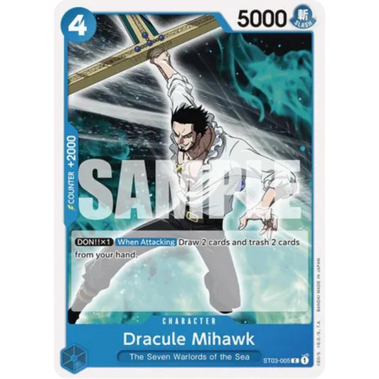 Dracule Mihawk (ST03-005) - Starter Deck 17: BLUE Donquixote Doflamingo