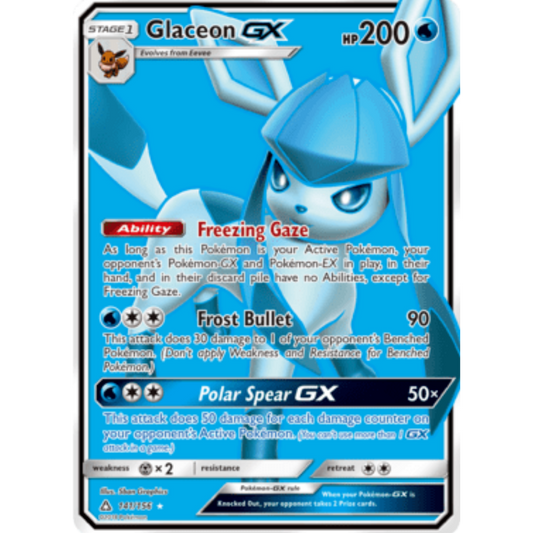 Glaceon GX (141/156) [Sun & Moon: Ultra Prism]