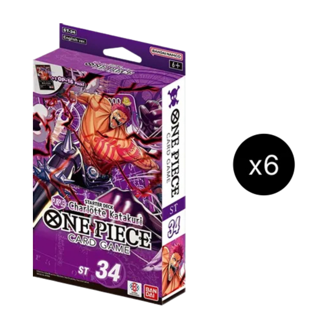 Starter Deck 34: PURPLE Charlotte Katakuri Display