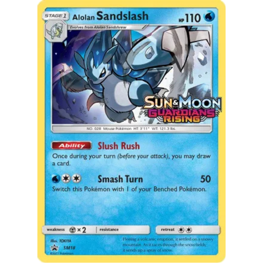 Alolan Sandslash - SM18 (Prerelease)  - Holofoil SM Promos - Promo