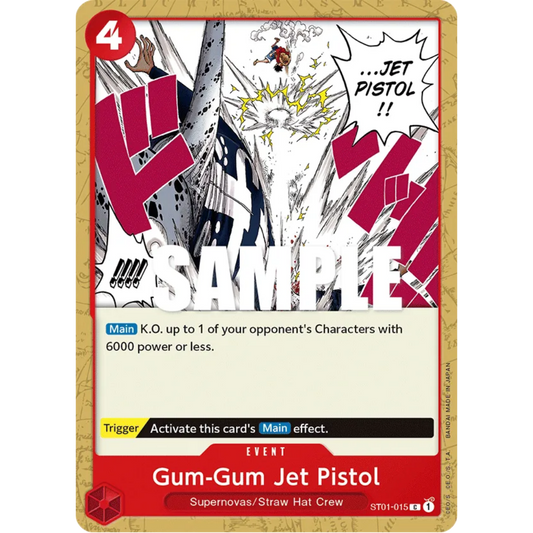 Gum-Gum Jet Pistol (ST01-015) - Starter Deck 1: Straw Hat Crew