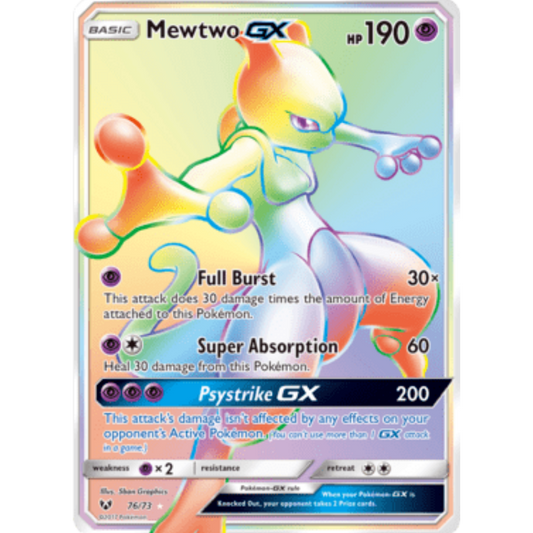 Mewtwo GX (76/73) [Sun & Moon: Shining Legends]
