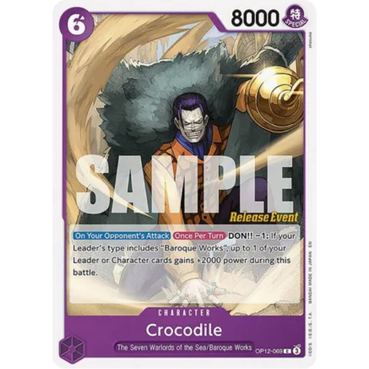 Crocodile (OP12-069) - Legacy of the Master Release Event Cards