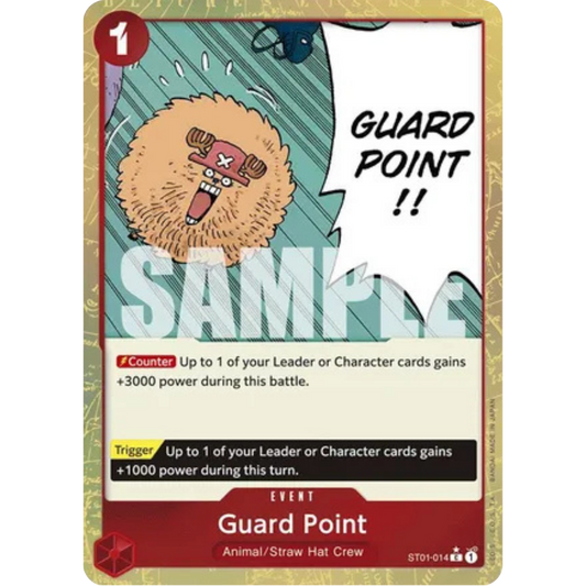 Guard Point (Textured Foil) (ST01-014) - Premium Booster -The Best- Foil