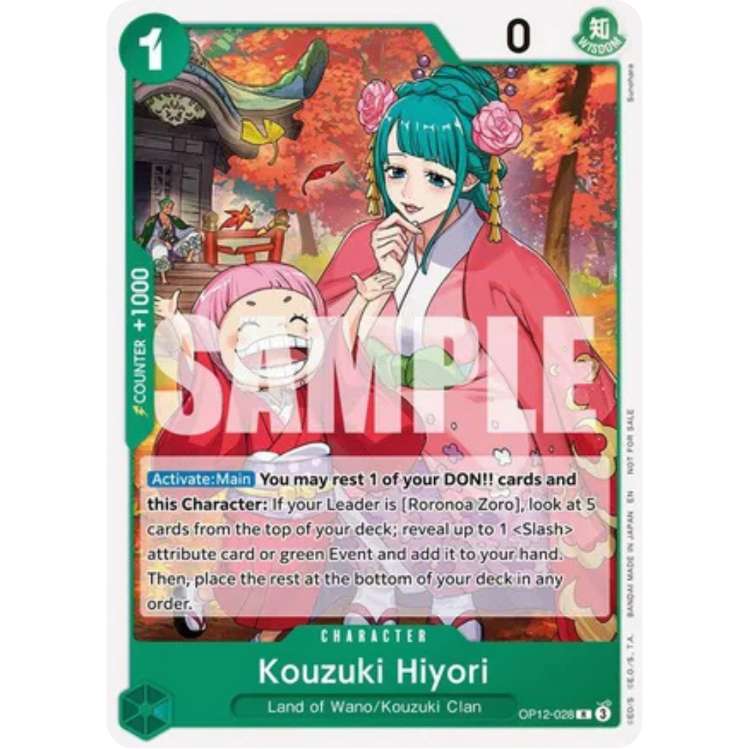 Kouzuki Hiyori (Tournament Pack 2026 Vol. 1) (OP12-028) - One Piece Promotion Cards