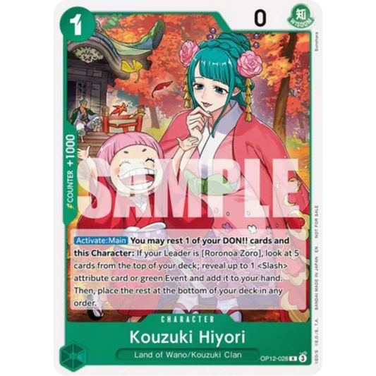 Kouzuki Hiyori (Tournament Pack 2026 Vol. 1) (OP12-028) - One Piece Promotion Cards