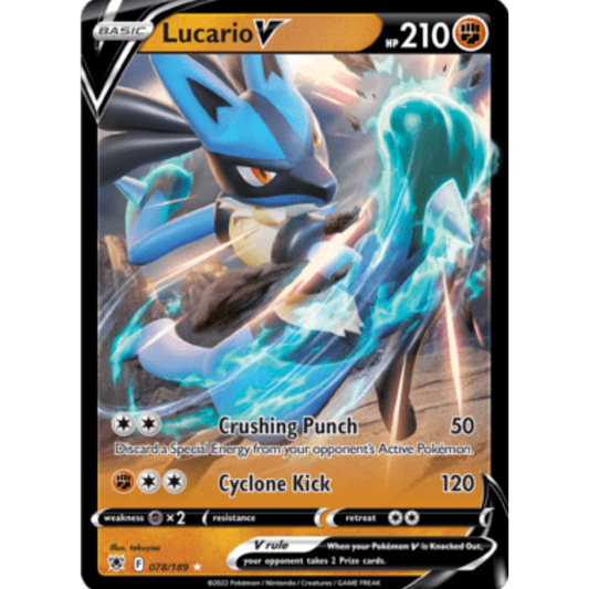 Lucario V (078/189) [Sword & Shield: Astral Radiance]