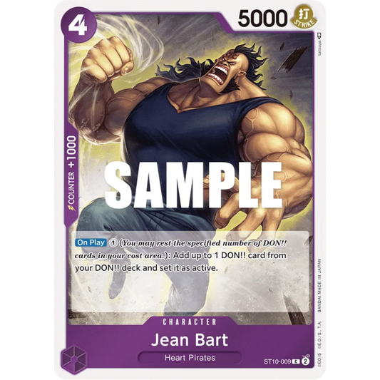 Jean Bart (ST10-009) - Ultra Deck: The Three Captains Foil