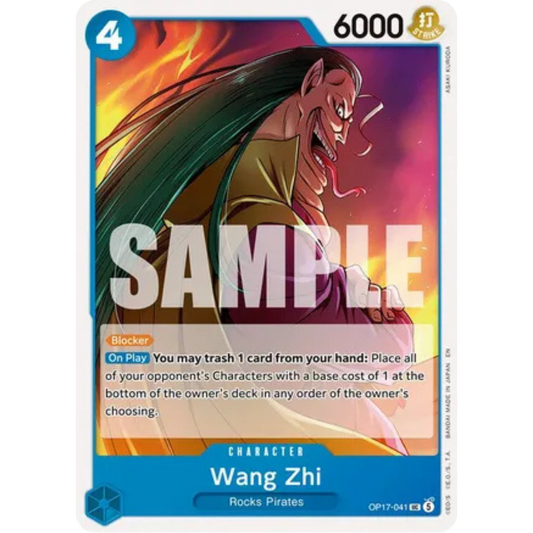 Wang Zhi (OP17-041) - The World's Strongest Warriors