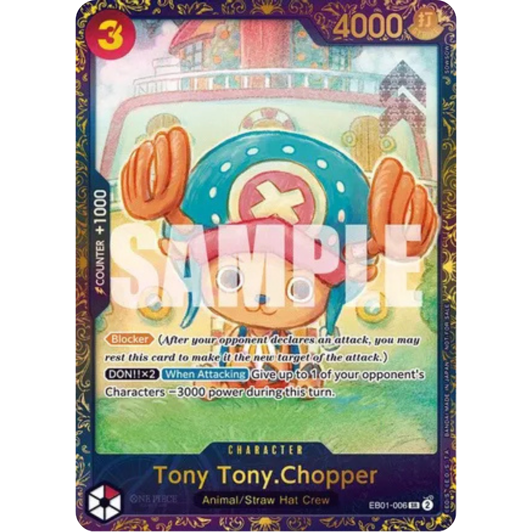 Tony Tony.Chopper (Treasure Cup 2024) (EB01-006) - One Piece Promotion Cards Foil