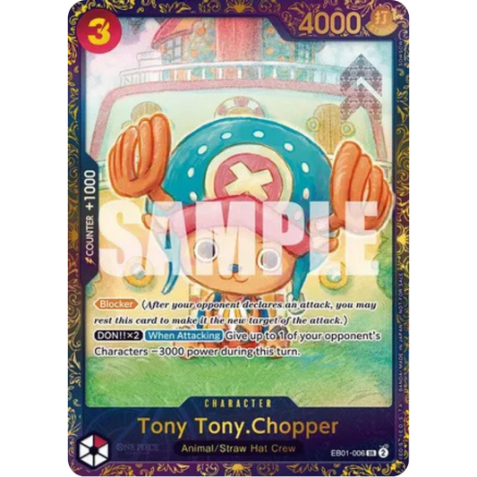 Tony Tony.Chopper (Treasure Cup 2024) (EB01-006) - One Piece Promotion Cards Foil