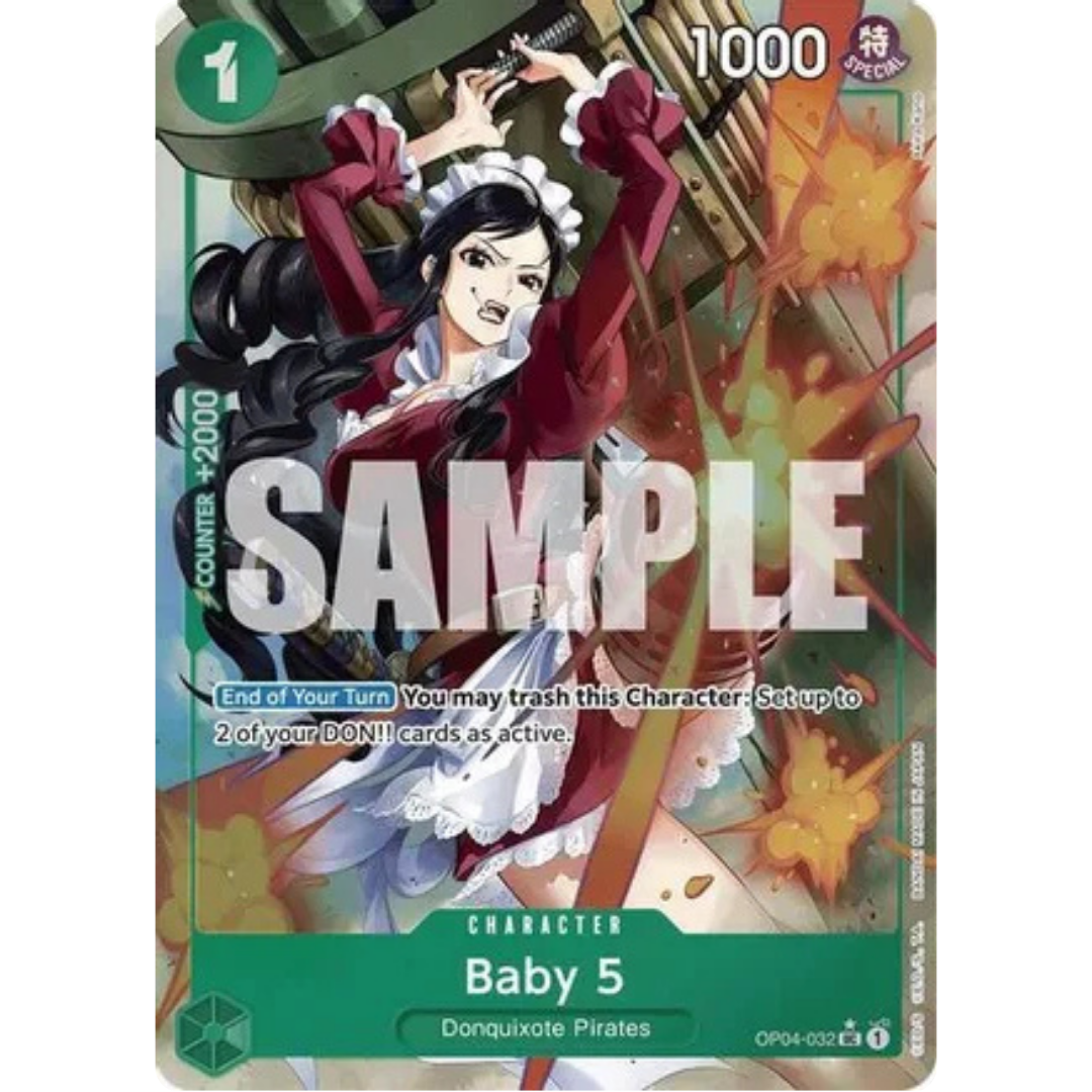 Baby 5 (OP04-032) (Full Art) (OP04-032) - Premium Booster -The Best- Foil