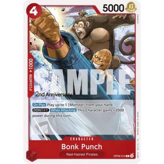 Bonk Punch (OP09-010) - Emperors in the New World: 2nd Anniversary Tournament Cards