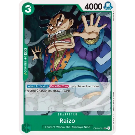 Raizo (OP01-052) - Romance Dawn