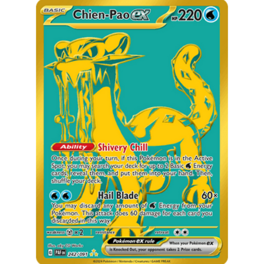 Chien-Pao ex (242/091) [Scarlet & Violet: Paldean Fates]