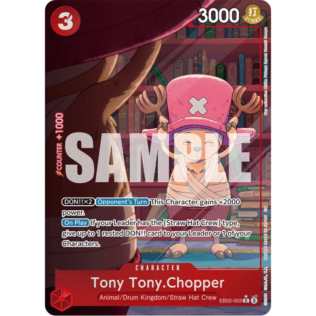 Tony Tony.Chopper (Alternate Art) (EB02-003) - Extra Booster: Anime 25th Collection Foil