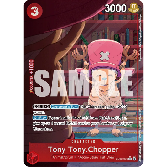 Tony Tony.Chopper (Alternate Art) (EB02-003) - Extra Booster: Anime 25th Collection Foil