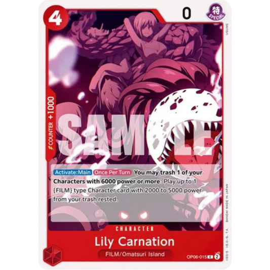 Lily Carnation (OP06-015) - Wings of the Captain