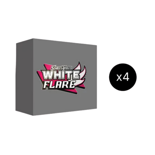 White Flare Pokemon Center Elite Trainer Box (Exclusive) Case