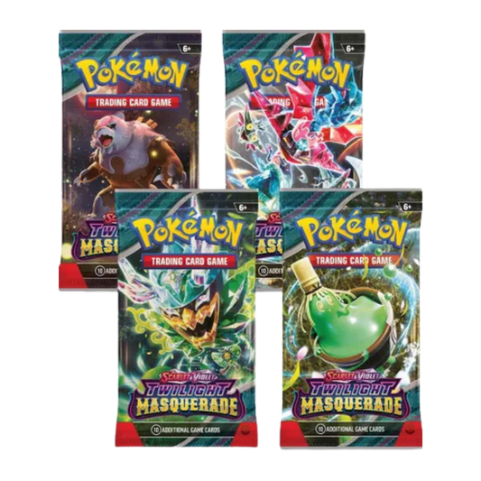 Twilight Masquerade Booster Pack Art Bundle [Set of 4]