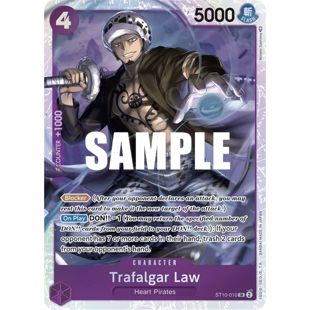 Trafalgar Law (010) (ST10-010) - Ultra Deck: The Three Captains Foil