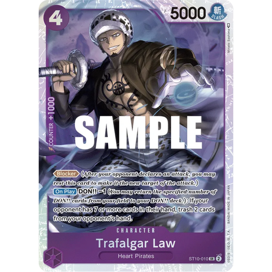 Trafalgar Law (010) (ST10-010) - Ultra Deck: The Three Captains Foil