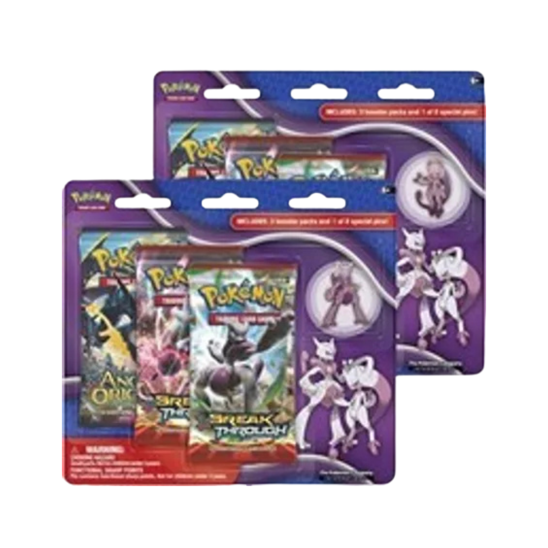 BREAKthrough Pin Blisters [Mega Mewtwo] (Set of 2)