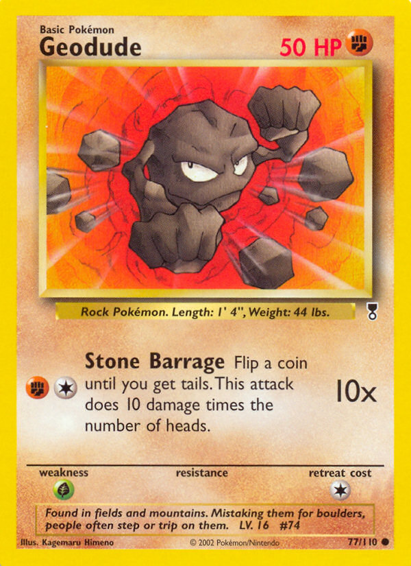 Geodude/110  Legendary Collection - Common