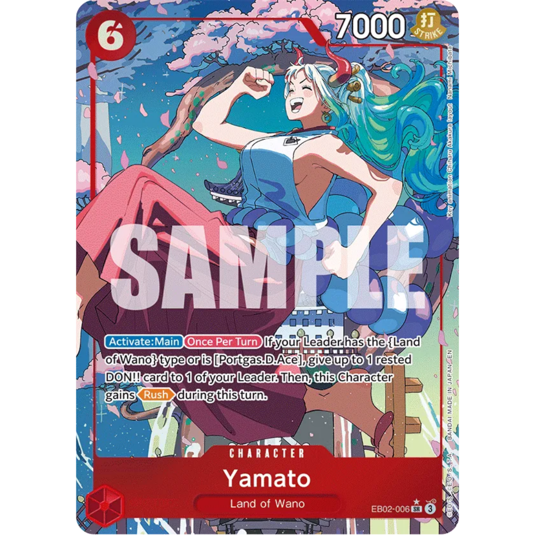 Yamato (Alternate Art) (EB02-006) - Extra Booster: Anime 25th Collection Foil