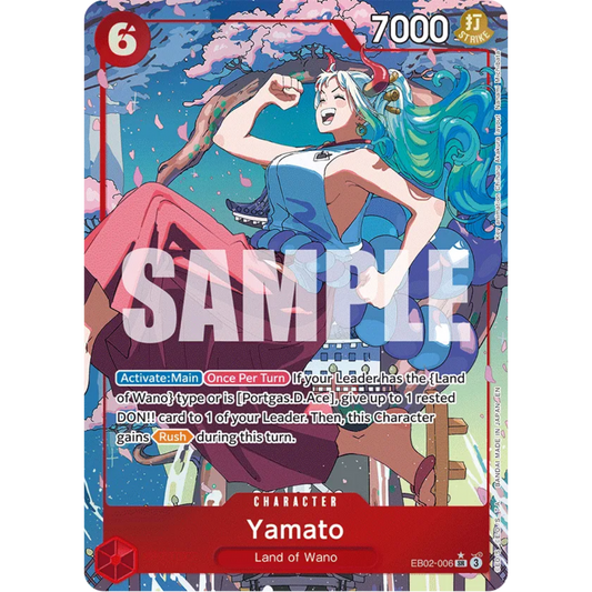 Yamato (Alternate Art) (EB02-006) - Extra Booster: Anime 25th Collection Foil