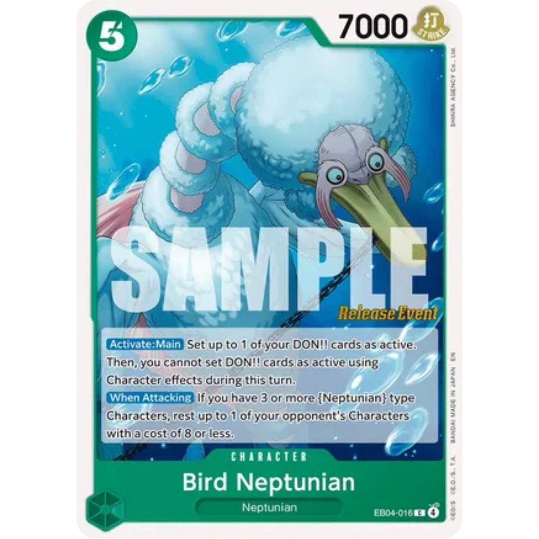 Bird Neptunian (EB04-016) - The Azure Sea's Seven Release Event Cards