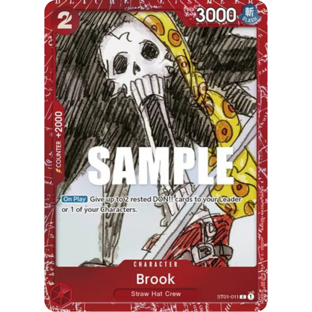 Brook (Premium Card Collection -ONE PIECE FILM RED Edition-) (ST01-011) - One Piece Promotion Cards Foil