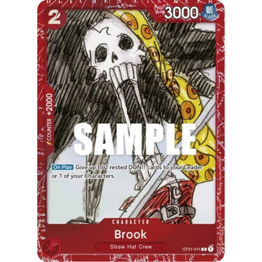 Brook (Premium Card Collection -ONE PIECE FILM RED Edition-) (ST01-011) - One Piece Promotion Cards Foil