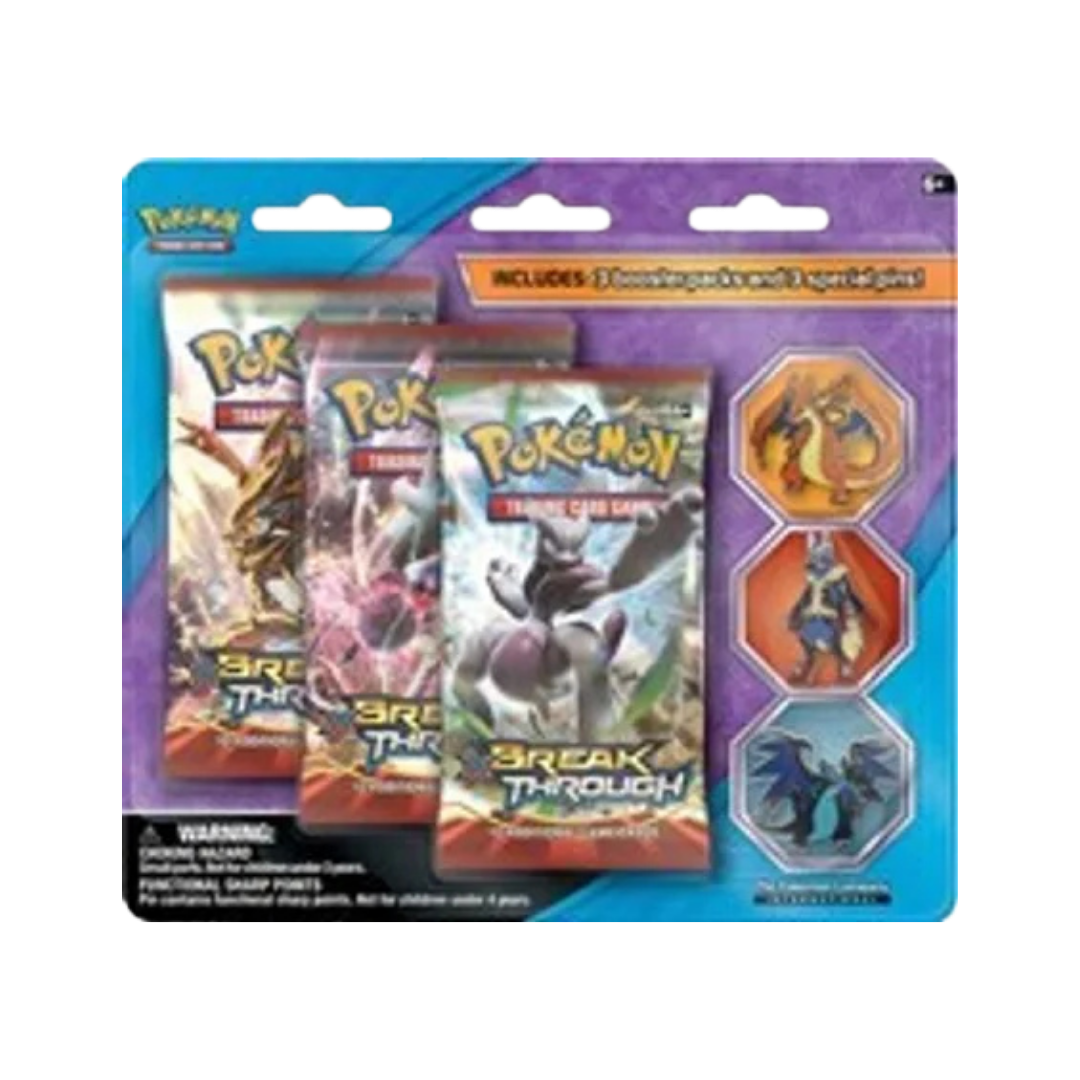 BREAKthrough Mega Evolution 3 Pin Blister