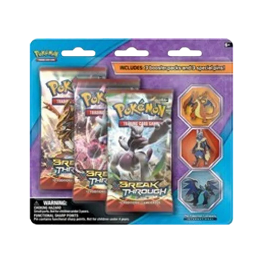 BREAKthrough Mega Evolution 3 Pin Blister