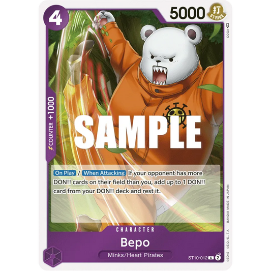 Bepo (ST10-012) - Ultra Deck: The Three Captains Foil