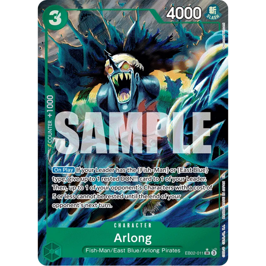Arlong (Alternate Art) (EB02-011) - Extra Booster: Anime 25th Collection Foil