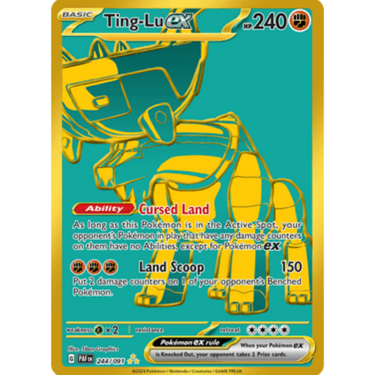 Ting-Lu ex (244/091) [Scarlet & Violet: Paldean Fates]