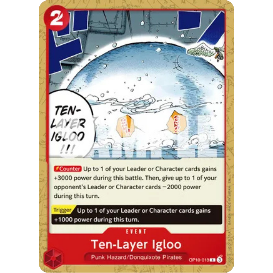 Ten-Layer Igloo (Reprint) (OP10-018) - Premium Booster -The Best- Vol. 2
