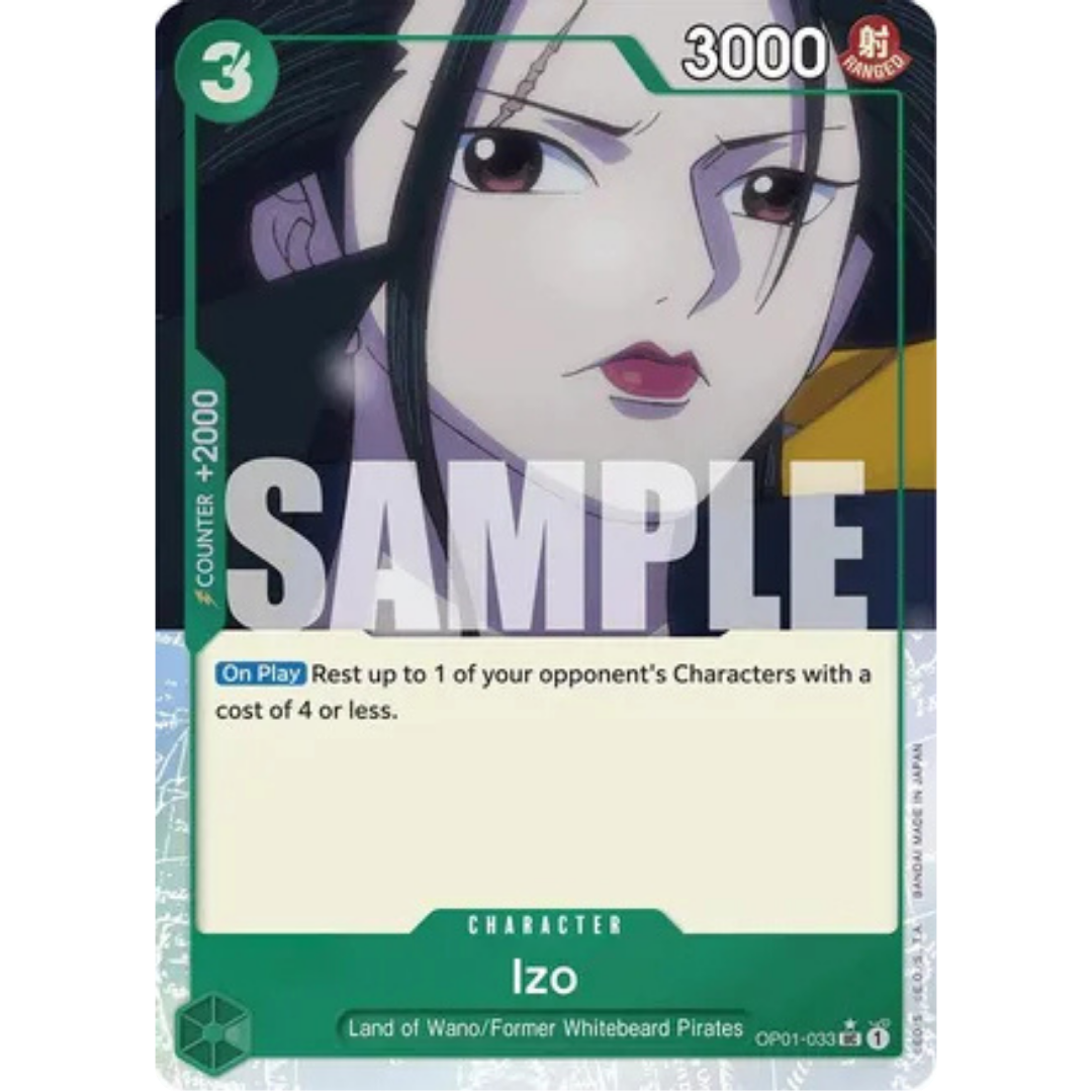 Izo (OP01-033) (Full Art) (OP01-033) - Premium Booster -The Best- Foil