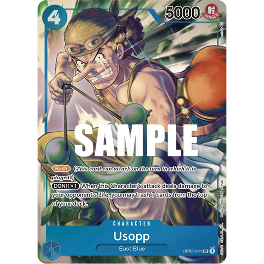 Usopp (Alternate Art) (OP03-041) - Pillars of Strength Foil
