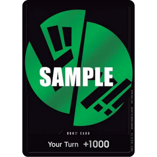 DON!! Card (Green) - One Piece Promotion Cards Foil