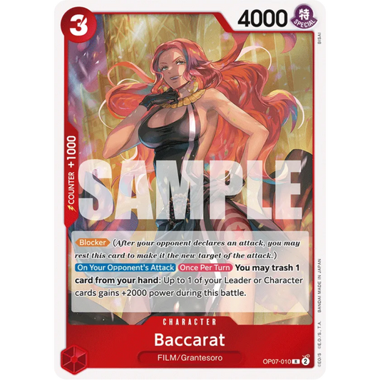 Baccarat (OP07-010) - 500 Years in the Future Foil